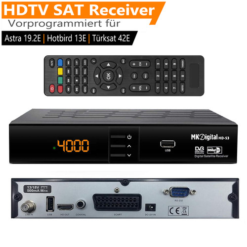 Sat receiver dvb s2 - sat, hd