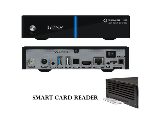 Gigablue uhd trio - uhd, 4k