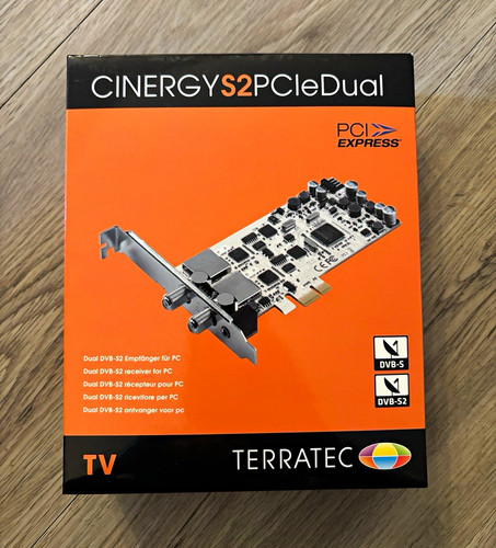 Terratec cinergy pcie dual - s2,