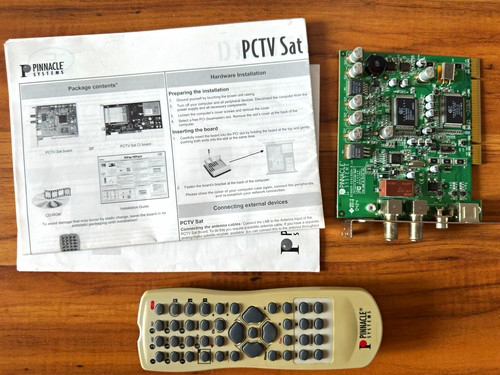 Pinnacle systems pctv - pinnacle,