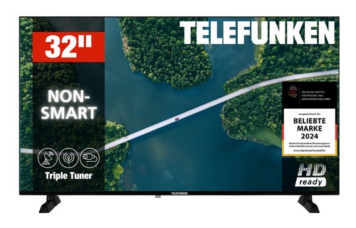 Telefunken zoll fernseher - telefunken, 32