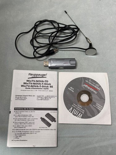 Hauppauge wintv nova - hauppauge, dvb-t